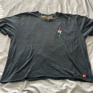 Aviator Nation boyfriend tee with bolt